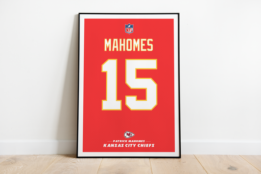 Patrick Mahomes poster | Kansas City Chiefs