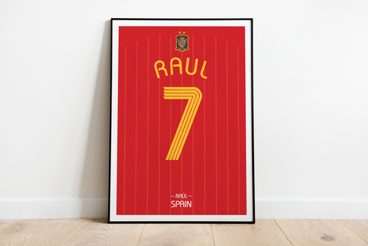 Raúl poster | Spain