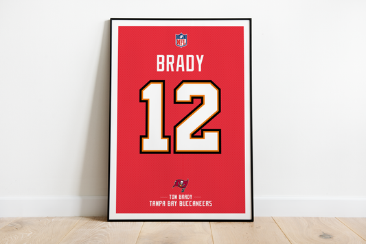 Tom Brady poster | Tampa Bay Buccaneers